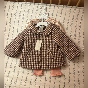 Brand new baby girl outfit 9 months